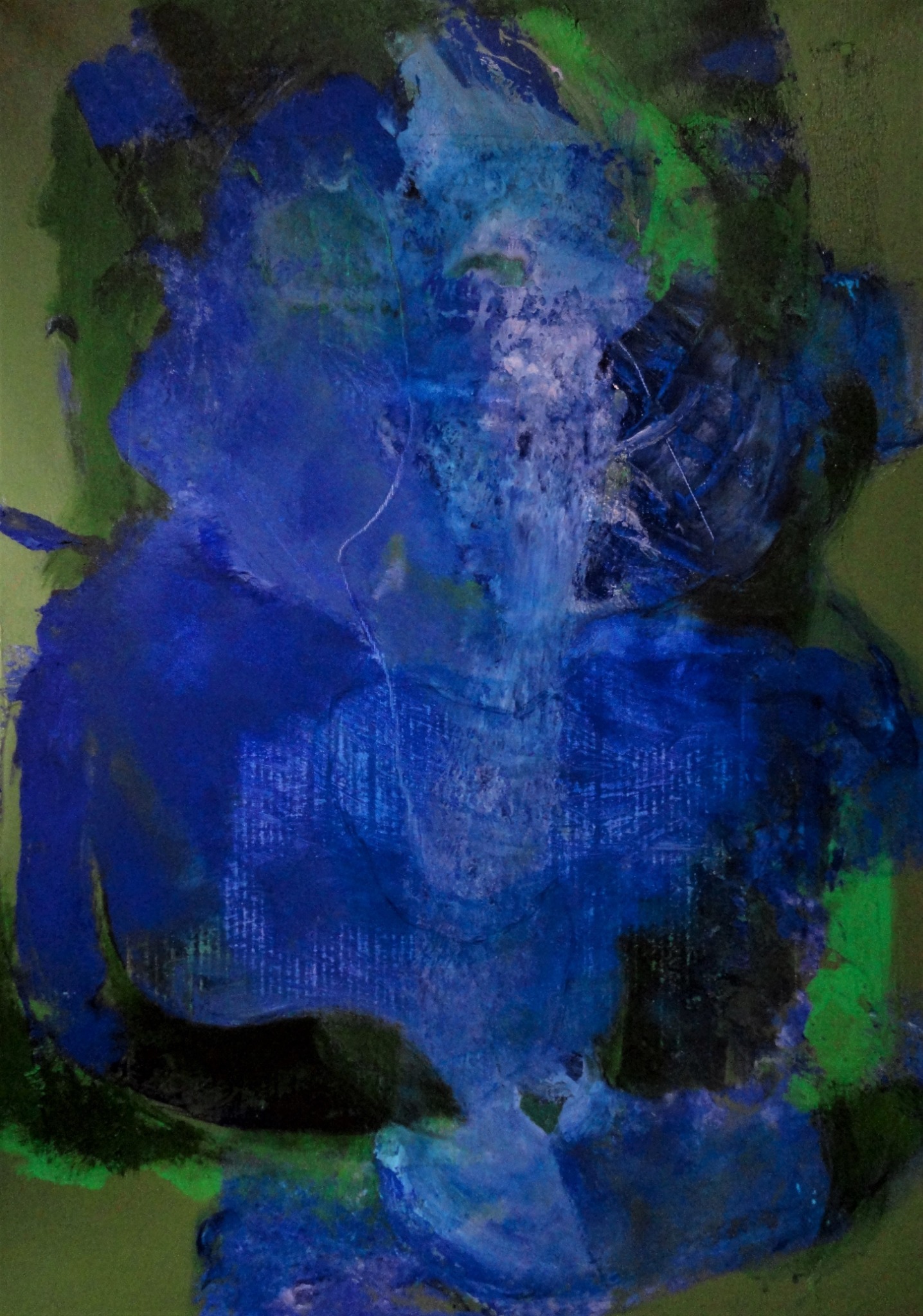 I Was Thinking of This Kind of Furniture, 2018, acrylic on canvas by Uroš Paternu